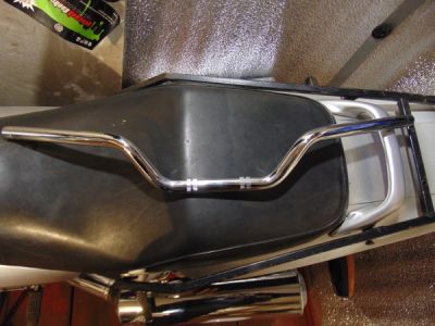 Руль мотоцикла Honda cb400sf с грузиками